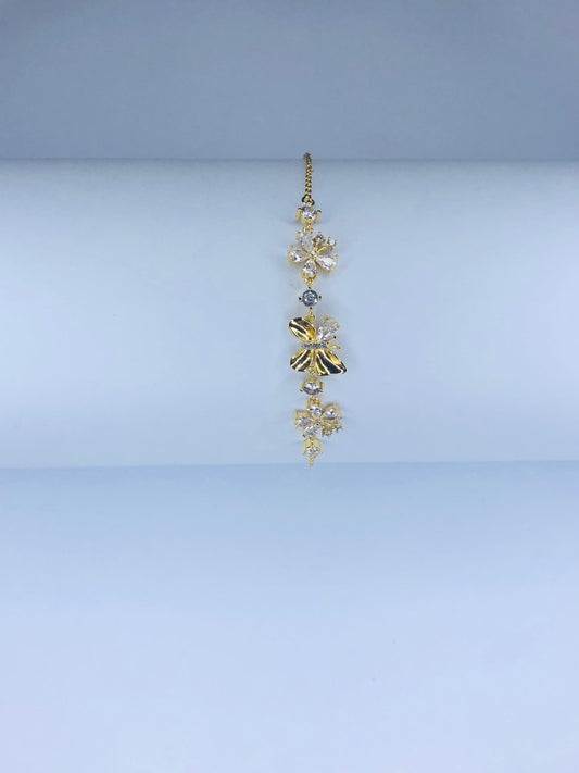 Flutter Glow Zircon Bracelet