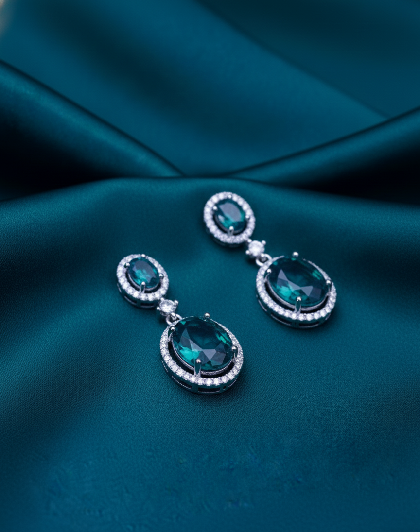Blue Empress Earrings
