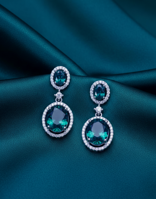 Blue Empress Earrings