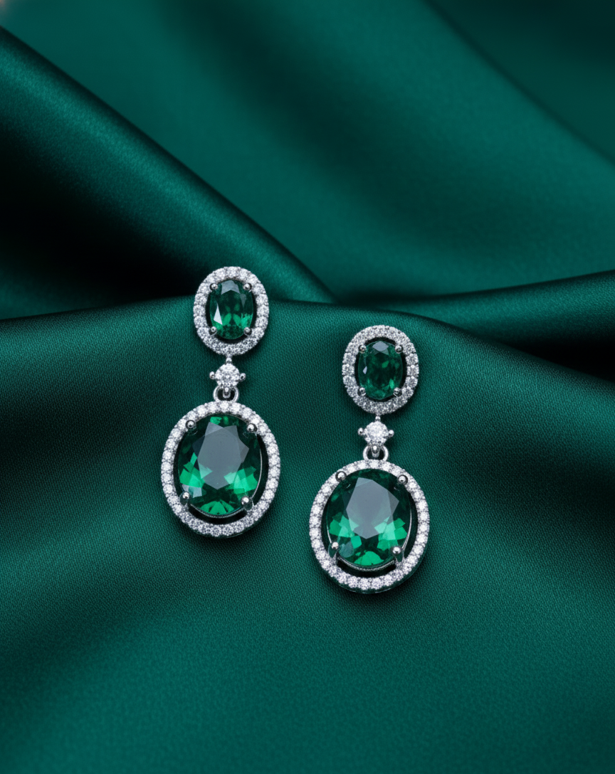 Emerald Royale Earrings