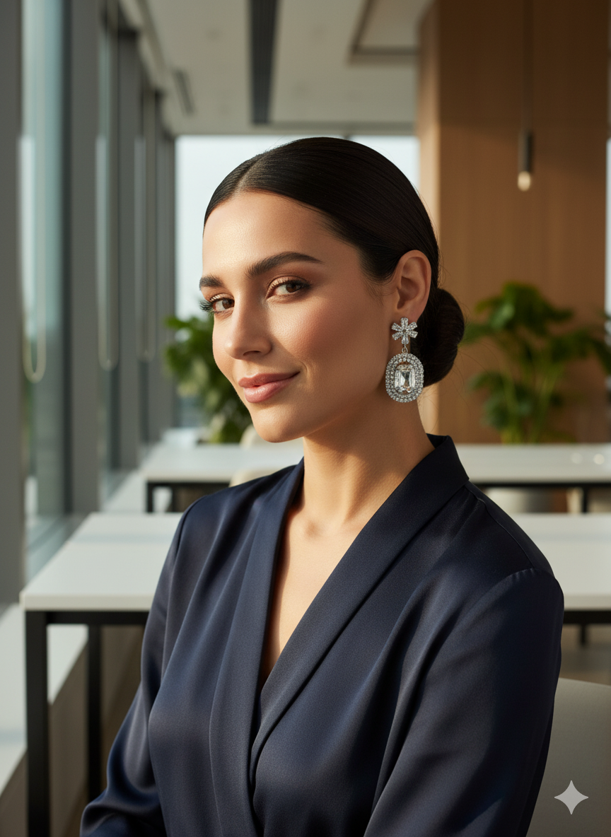 Crystal Bloom Earrings