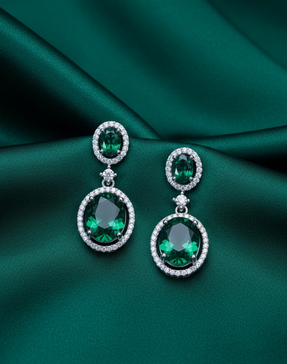Emerald Royale Earrings