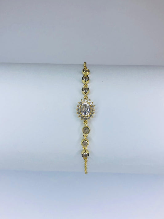 Radiant Oval Bracelet