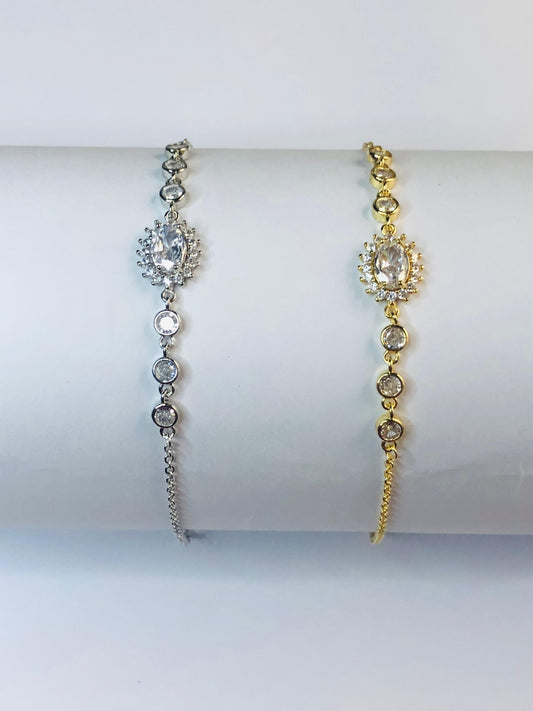 Radiant Oval Bracelet