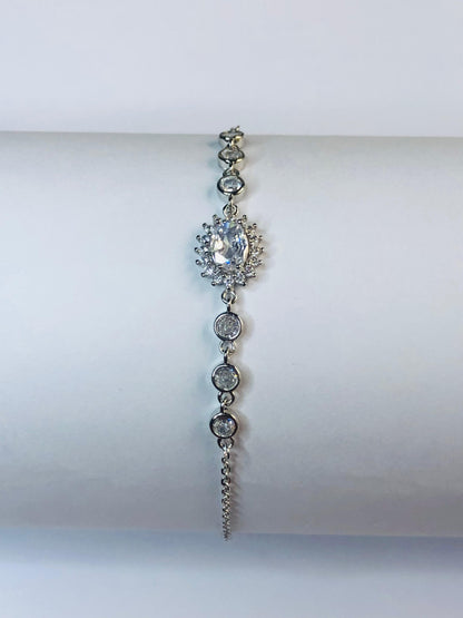 Radiant Oval Bracelet