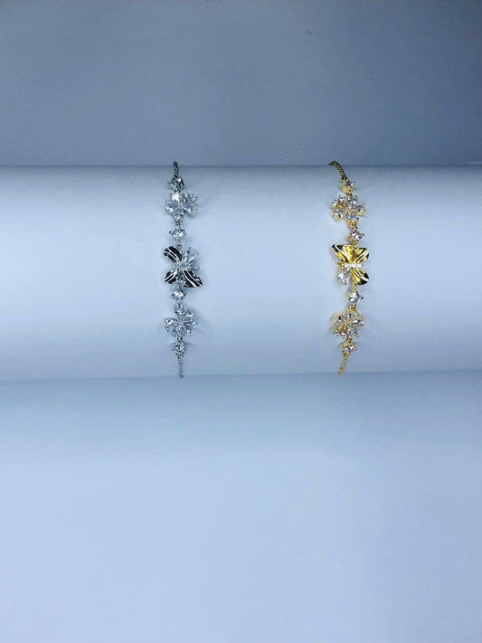 Flutter Glow Zircon Bracelet