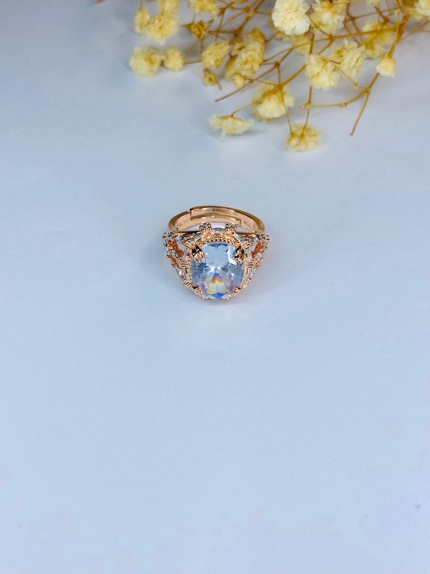 Rosé Aura Ring