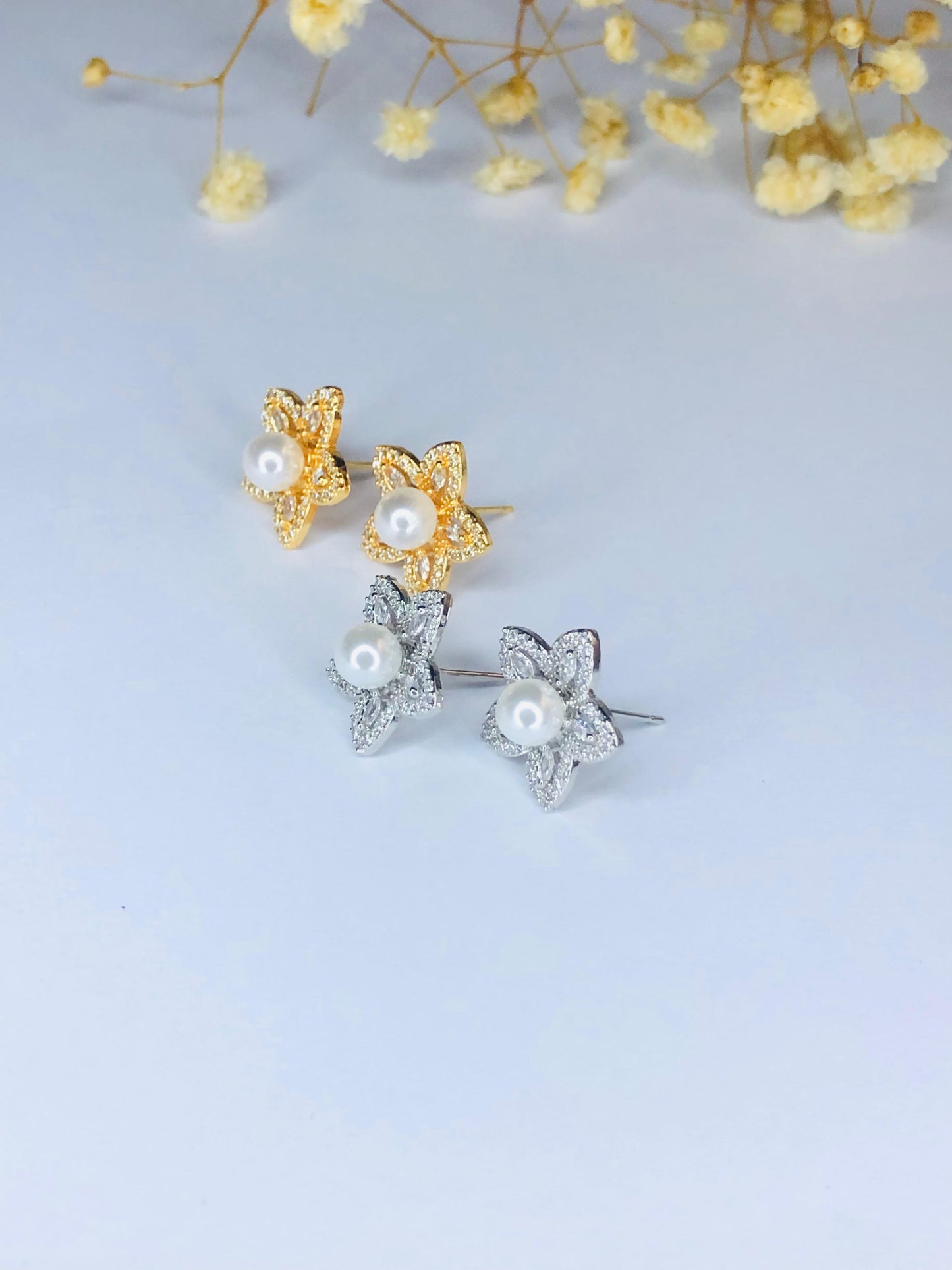 Pearl Bloom Earrings