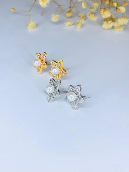 Pearl Bloom Earrings