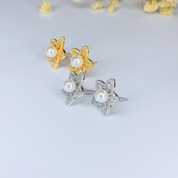 Pearl Bloom Earrings
