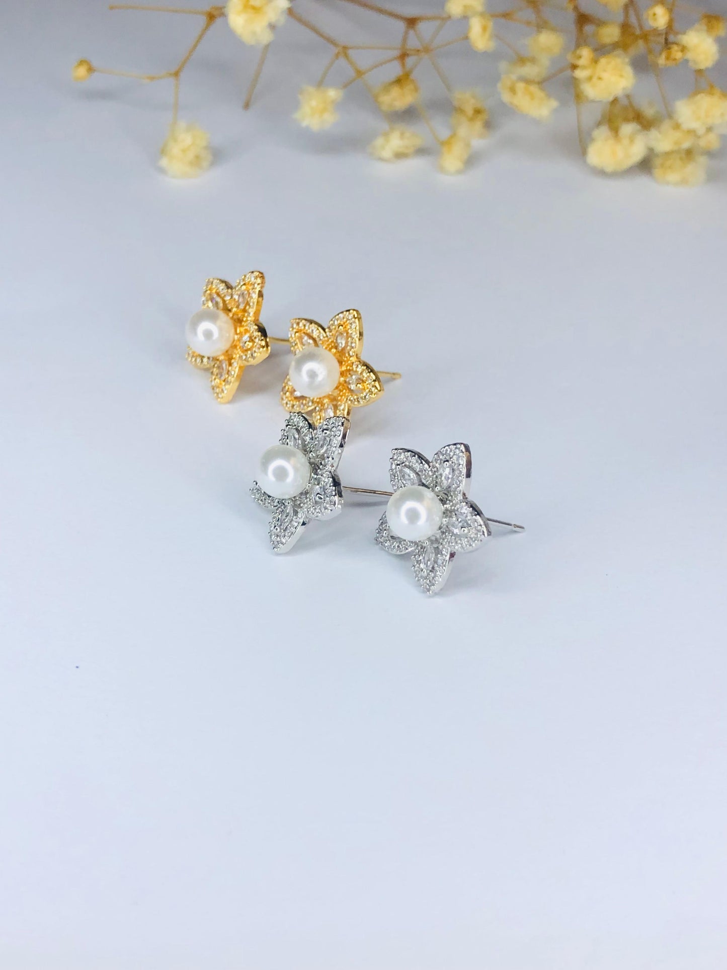 Pearl Bloom Earrings