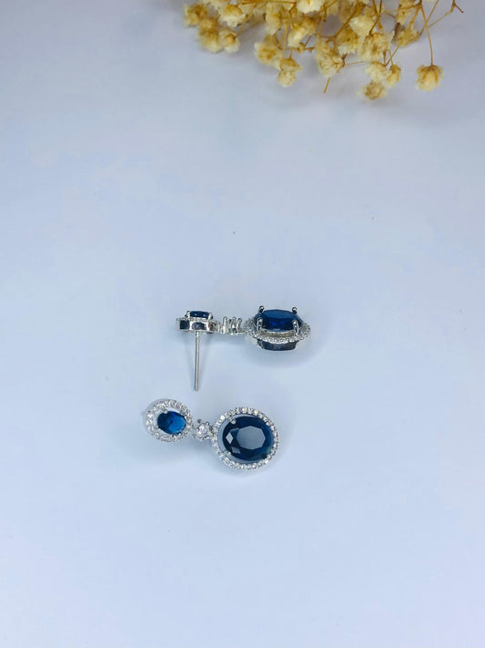 Blue Empress Earrings