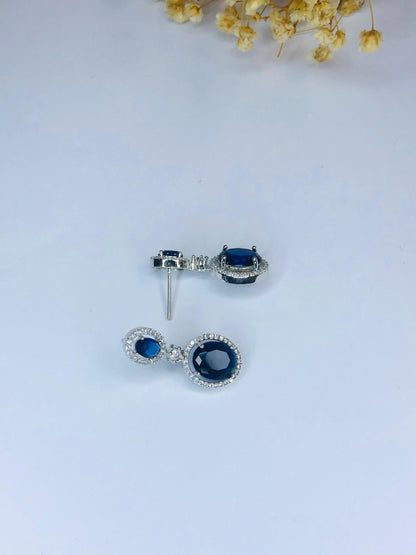 Blue Empress Earrings