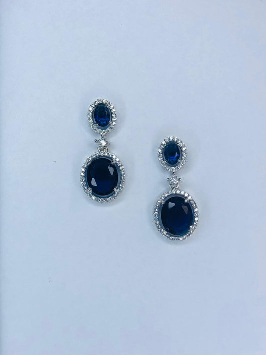 Blue Empress Earrings