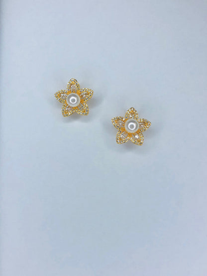 Pearl Bloom Earrings