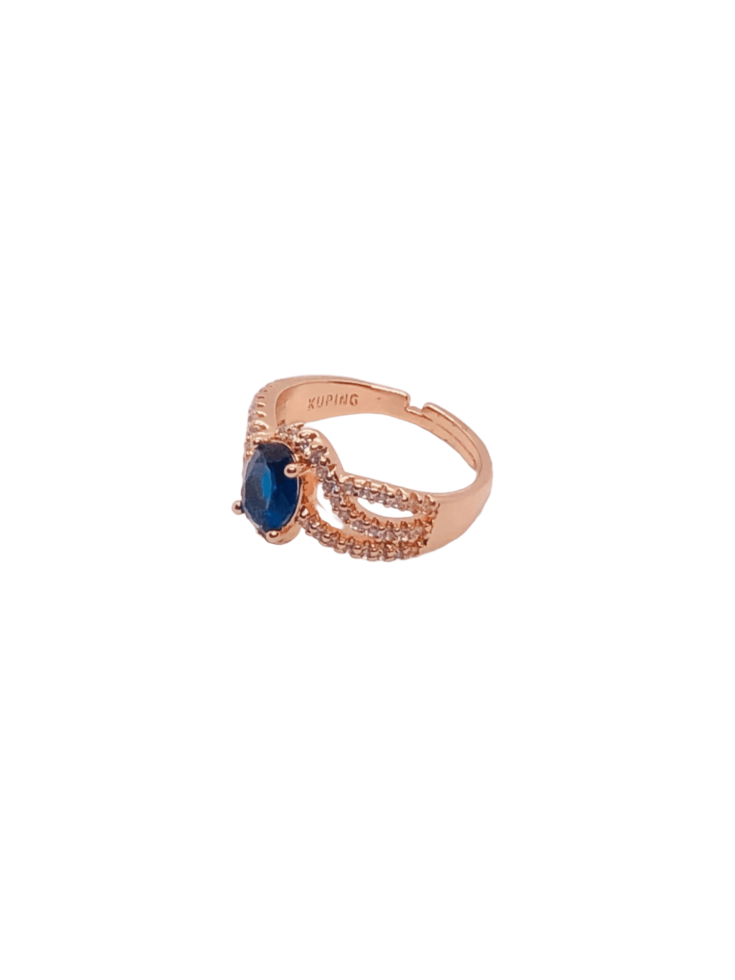 Sapphire Blush Ring Al-lama'a 